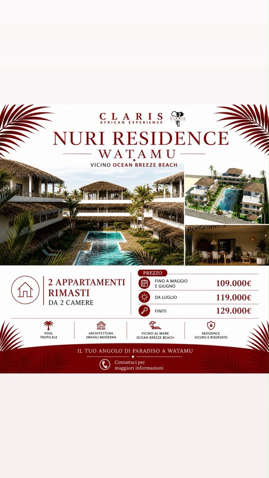 Nuri Residence — Watamu, price & details